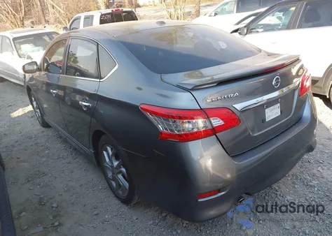 2015 Nissan Sentra Sr z USA, uszkodzony, nr VIN 3N1AB7AP0FY226480